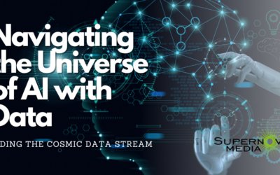 Riding the Cosmic Data Stream: Navigating the Universe of AI with Data